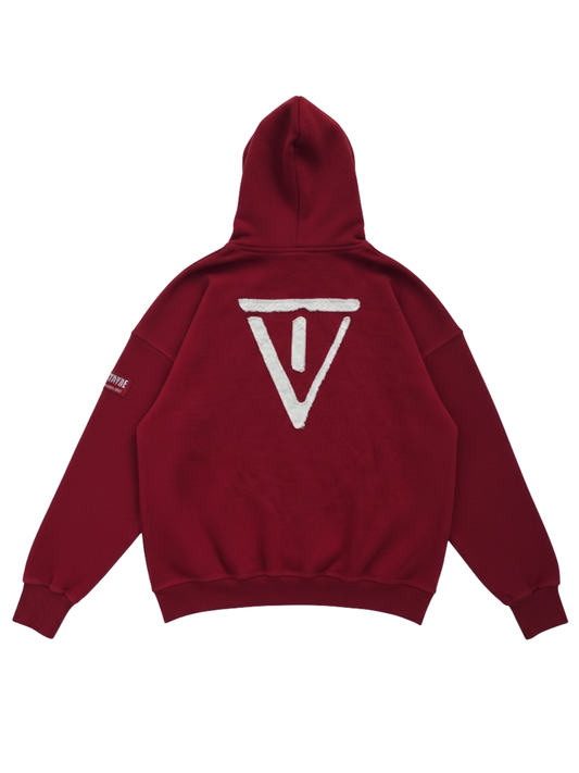 "Members Only" Hoodie - Deep Paprika