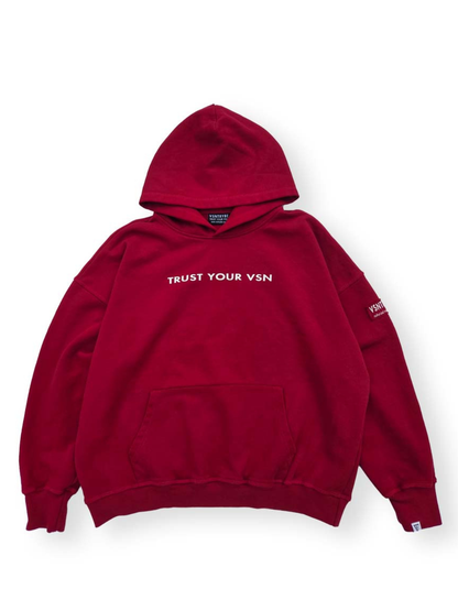 "Members Only" Hoodie - Deep Paprika