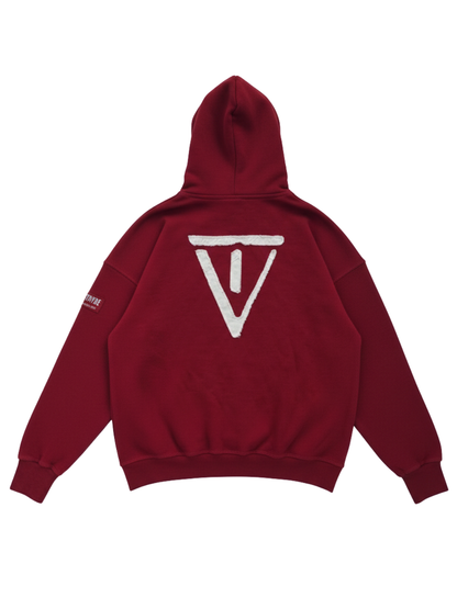"Members Only" Hoodie - Deep Paprika